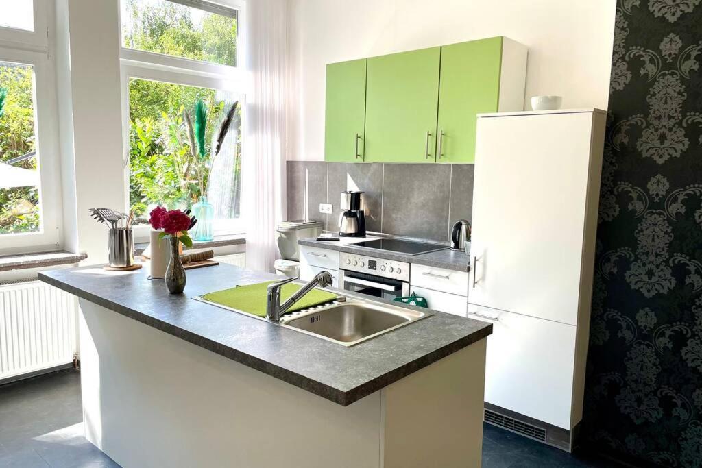 Villa Einhorn: Altstadt Loft Mit Privater Terrasse Goslar Dış mekan fotoğraf